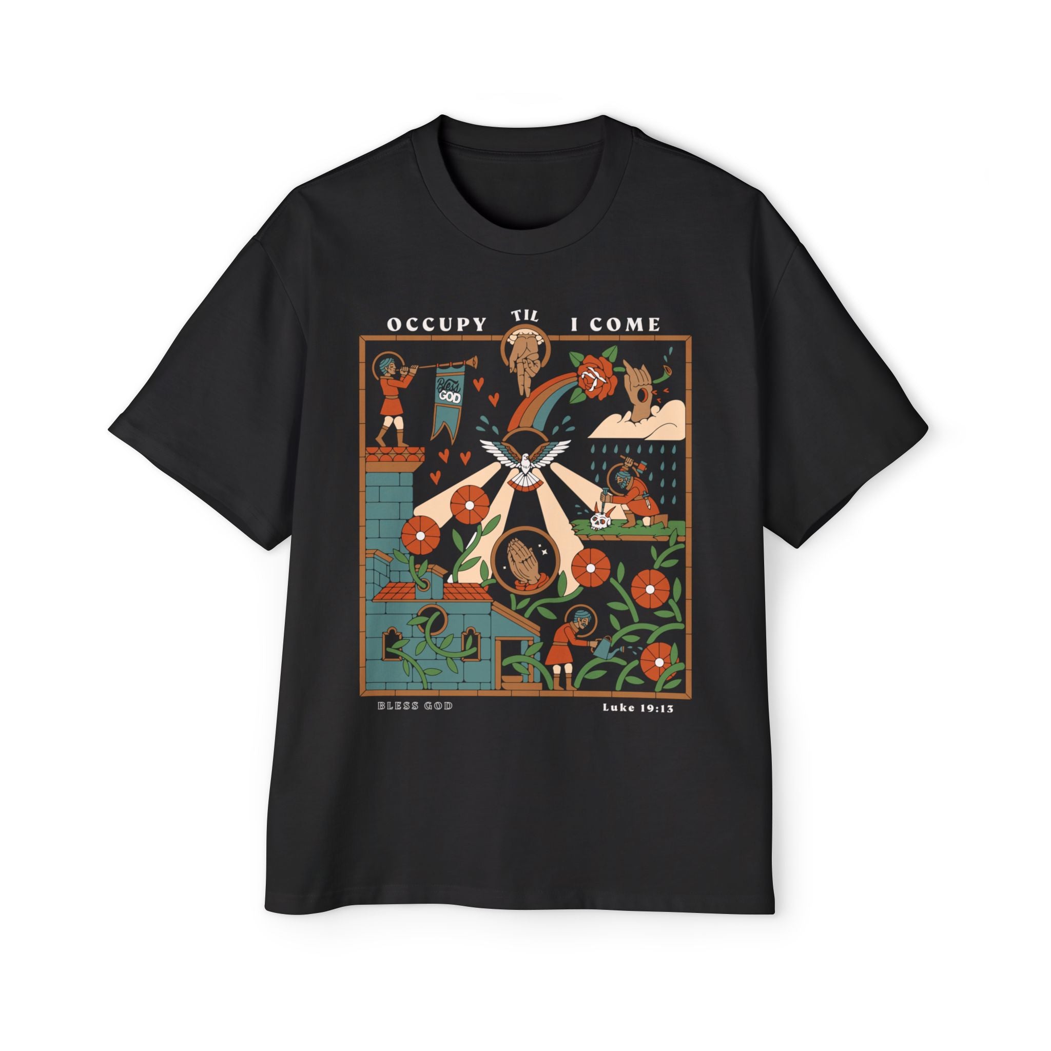 Occupy Til I Come Oversized Tee