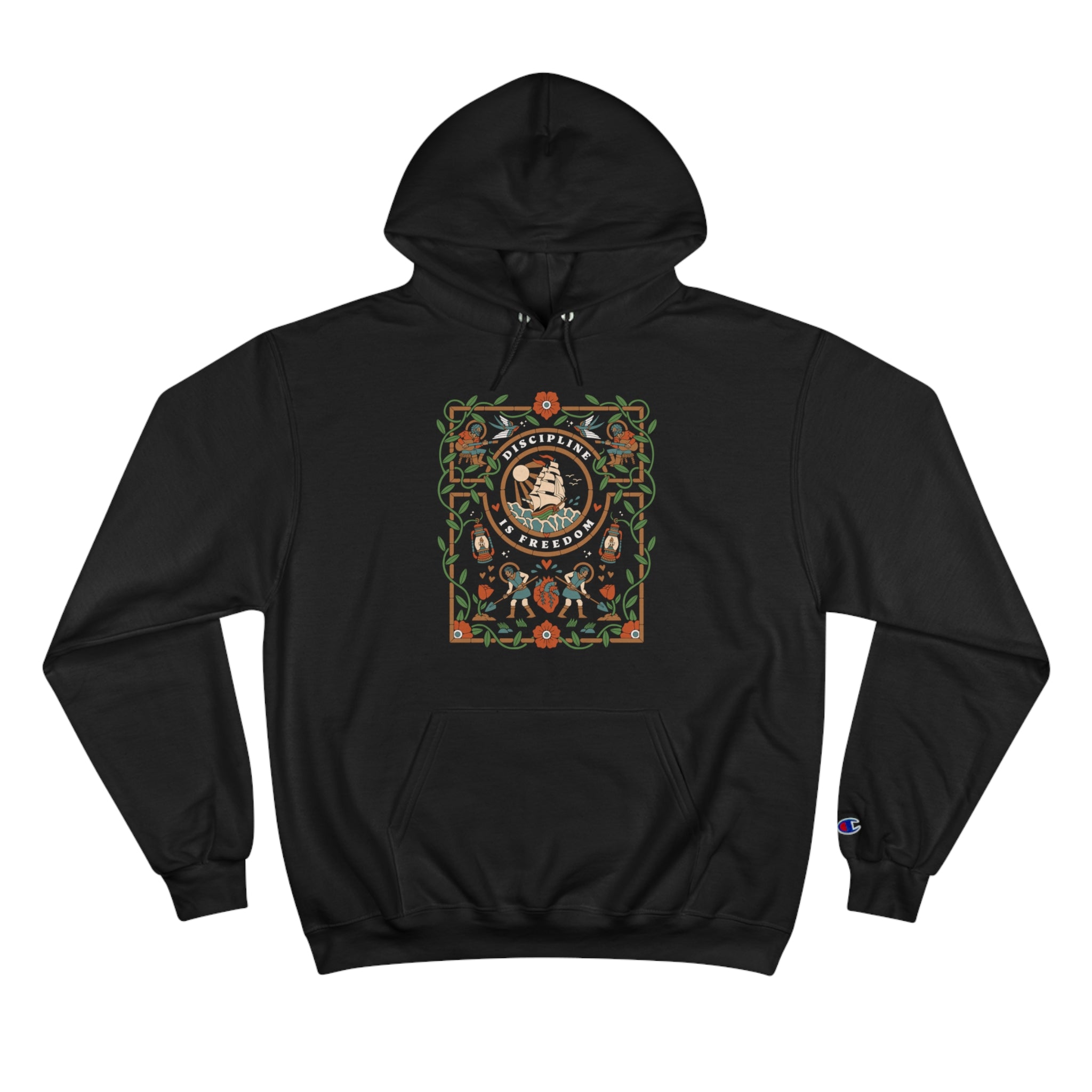 Discipline is Freedom Champion Hoodie
