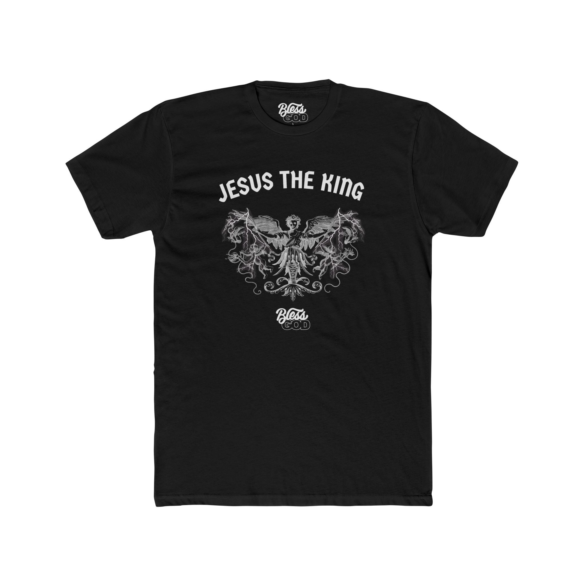 JESUS the KING Black Tee