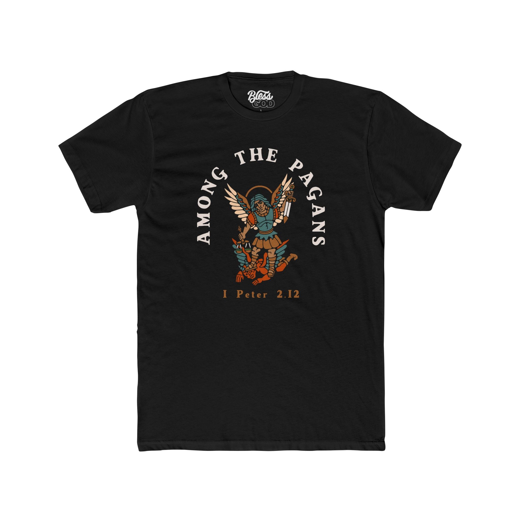 Saint Michael Slaying the Devil Tee